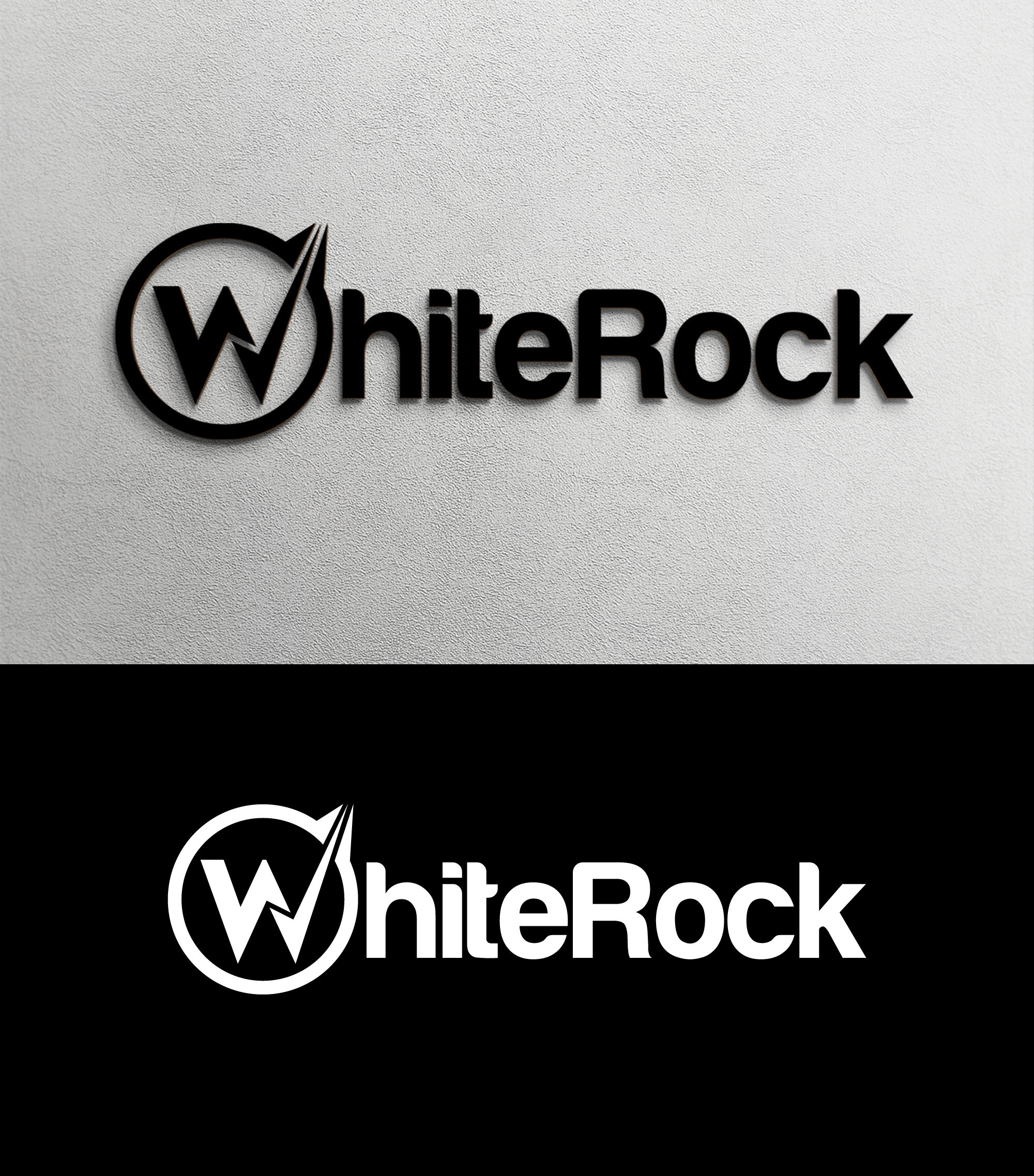 Logo Design by Tonmoyy for WhiteRock Group Inc. | Design #24144549