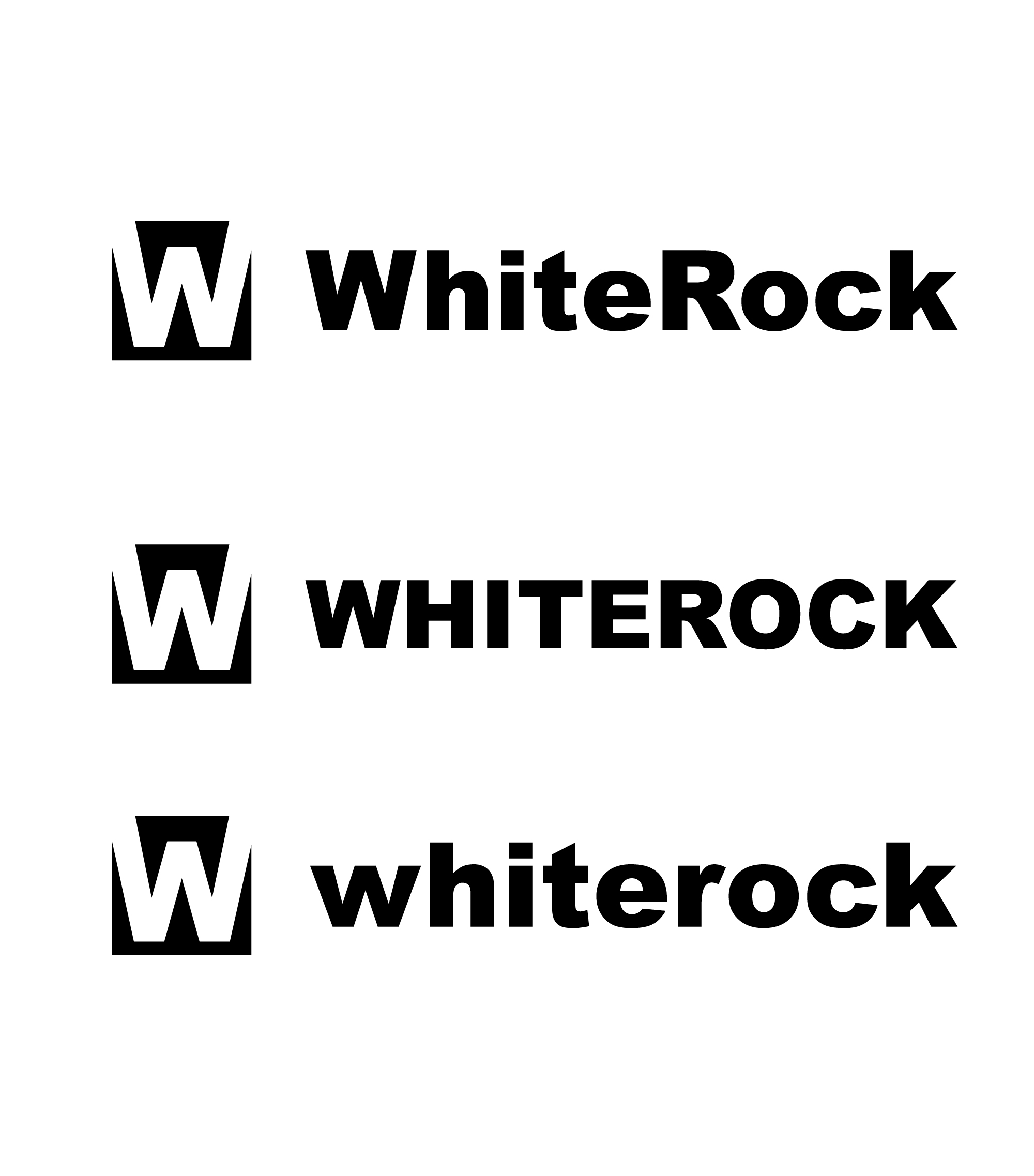 Logo Design by Tonmoyy for WhiteRock Group Inc. | Design #24160921