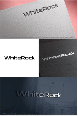 Logo Design by SHAH 101 for WhiteRock Group Inc. | Design: #24144796