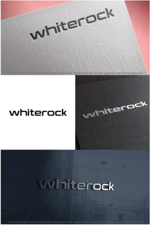Logo Design by SHAH 101 for WhiteRock Group Inc. | Design: #24144811
