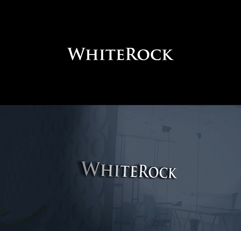 Logo Design by Pen Tool for WhiteRock Group Inc. | Design #24135345