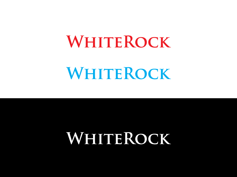 Logo Design by Pen Tool for WhiteRock Group Inc. | Design #24135355