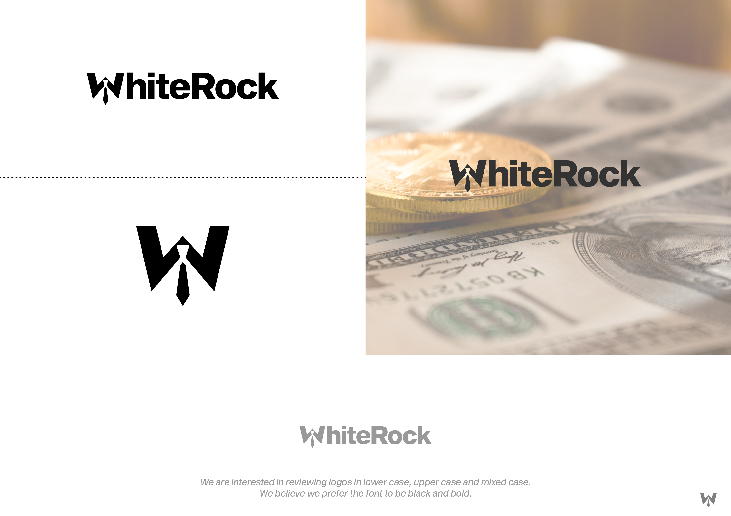 Logo Design by voila graphic for WhiteRock Group Inc. | Design #24155677