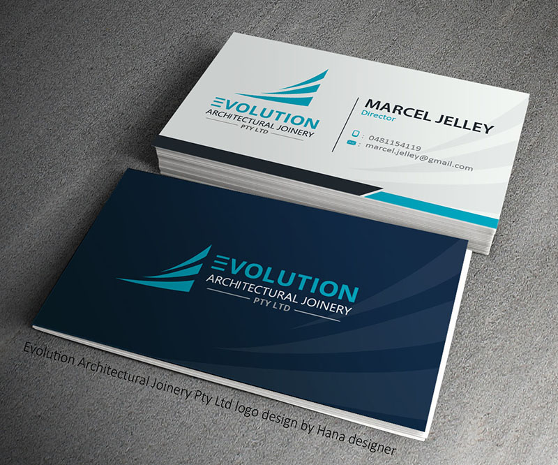Logo Design by Hana for Evolution Architectural Joinery | Design #24137541