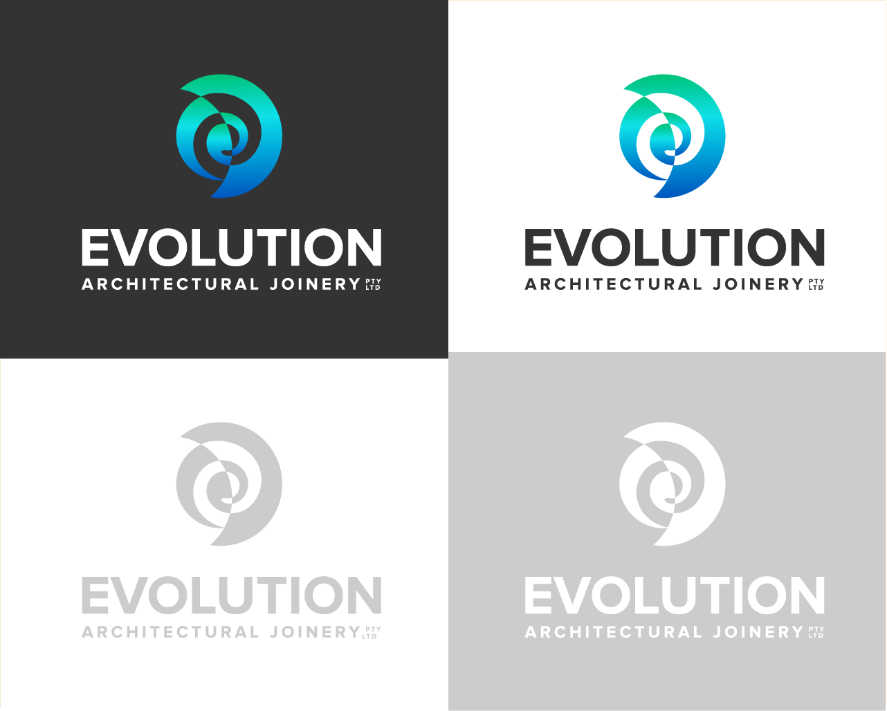 Diseño de Logo por Ak4li™ para Evolution Architectural Joinery | Diseño #24134523