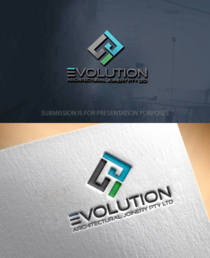 Logo Design by graphicevolution for Evolution Architectural Joinery | Design: #24319515