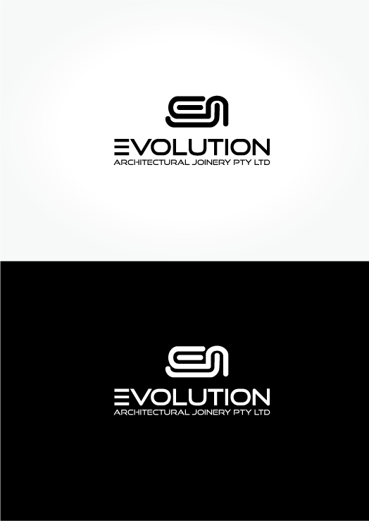 Logo Design by graphicevolution for Evolution Architectural Joinery | Design #24407700