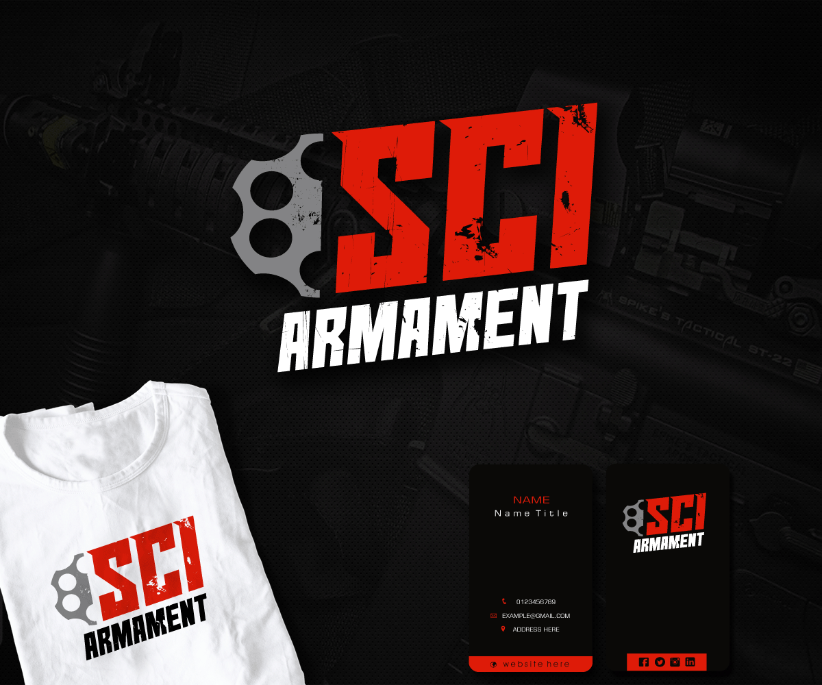 Logo Design by TRHZ for SCI Armament | Design #24134575