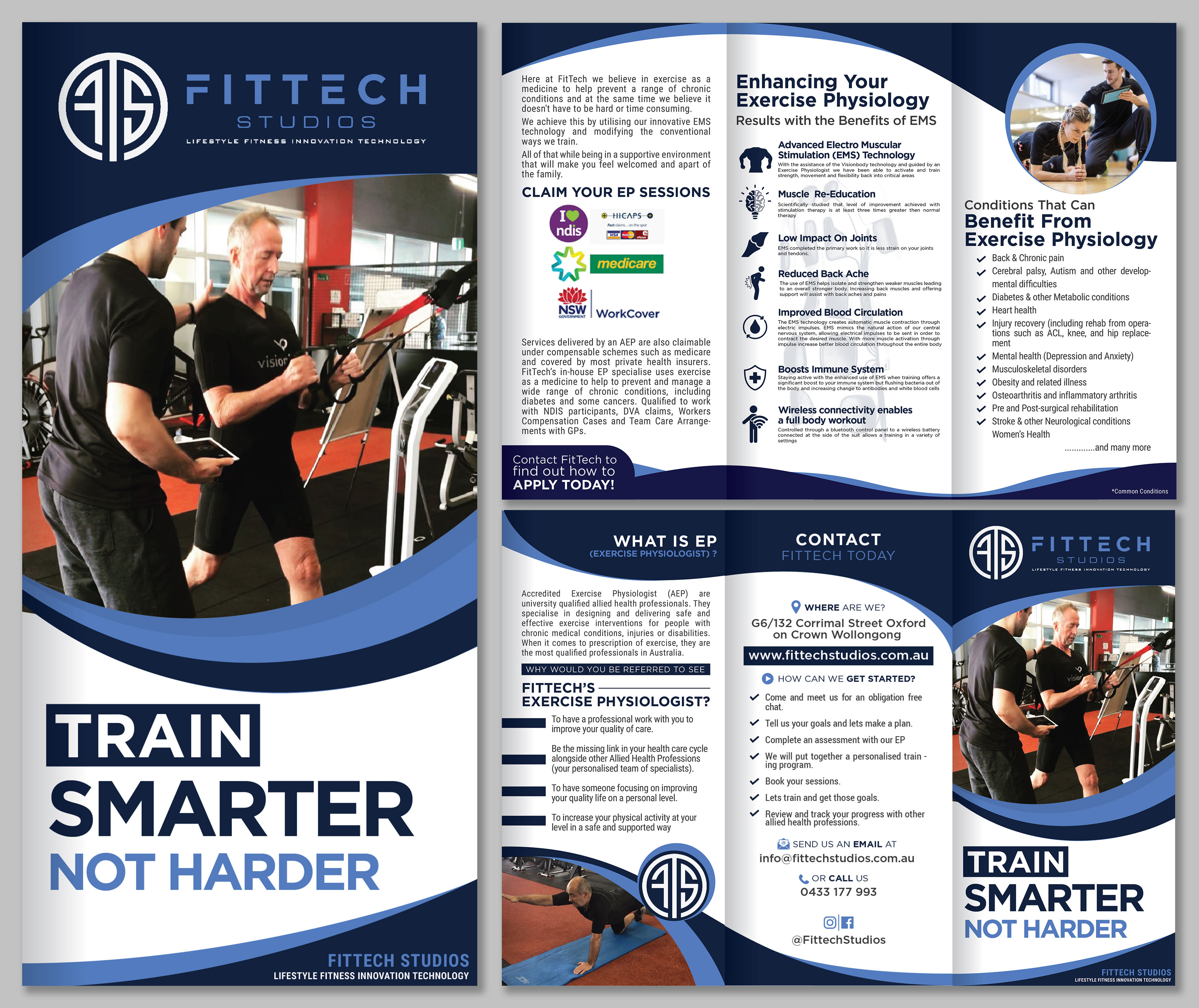 Professional, Serious, Health And Wellness Flyer Design for FitTech