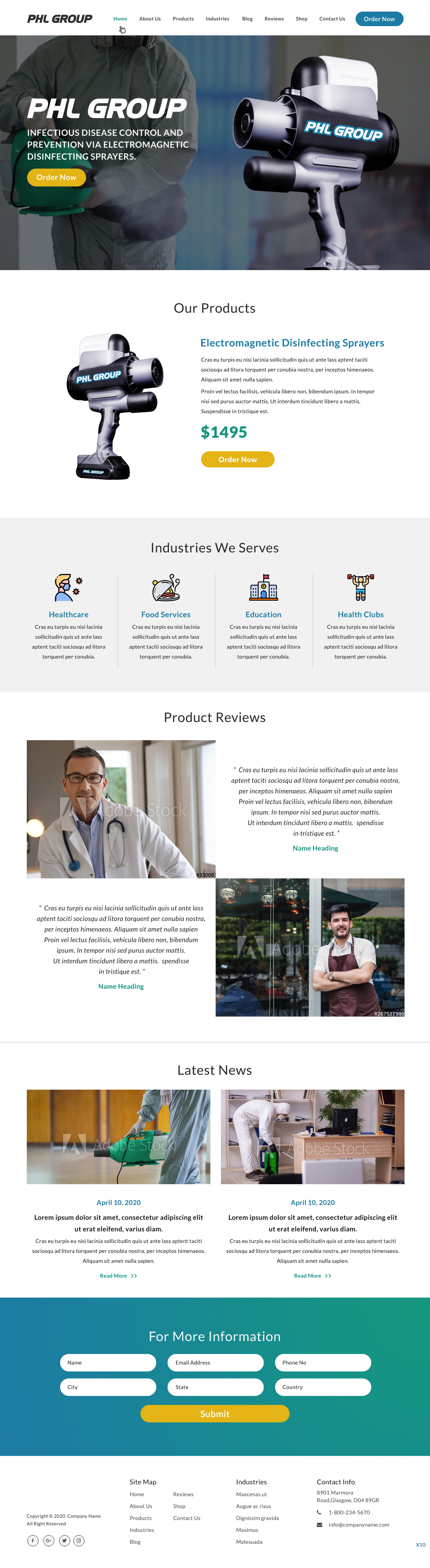 Web Design by pb for PHL Realty Group, LLC | Design #24146936