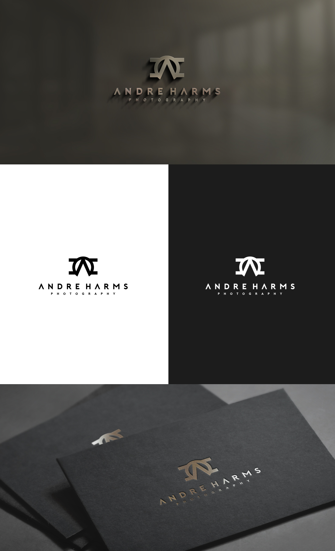 Logo Design by GLDesigns for Andre Harms Photography | Design #24138194