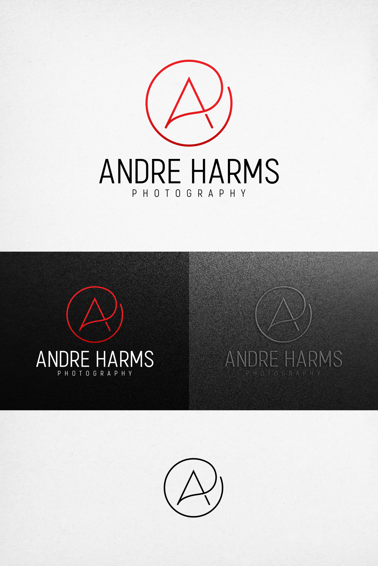 Logo Design by Geek.cook Studioworks for Andre Harms Photography | Design #24132945