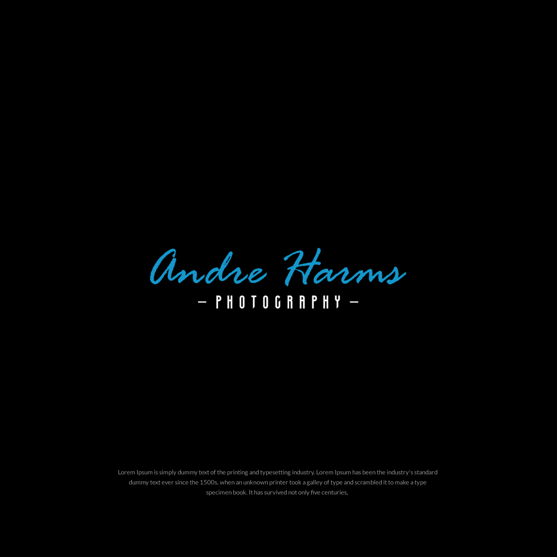 Diseño de Logo por SL Designer para Andre Harms Photography | Diseño #24133562