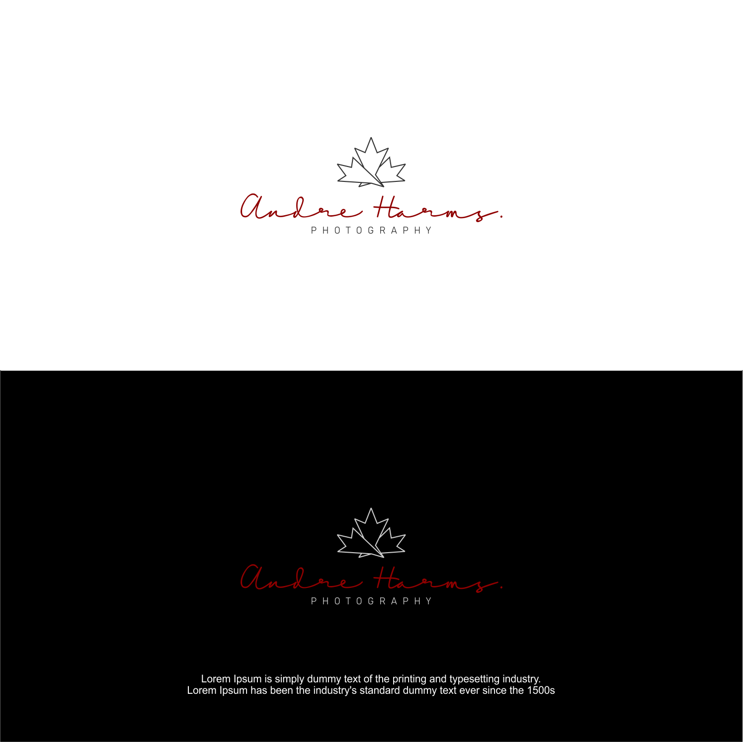 Logo Design by HARIQ for Andre Harms Photography | Design #24137004