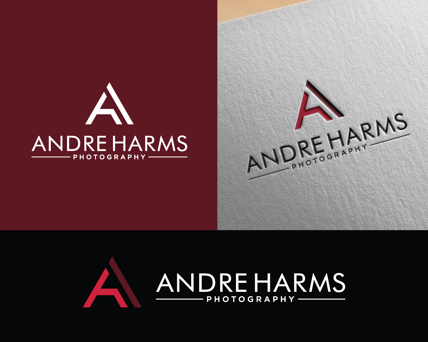 Logo Design by Atec for Andre Harms Photography | Design #24135587