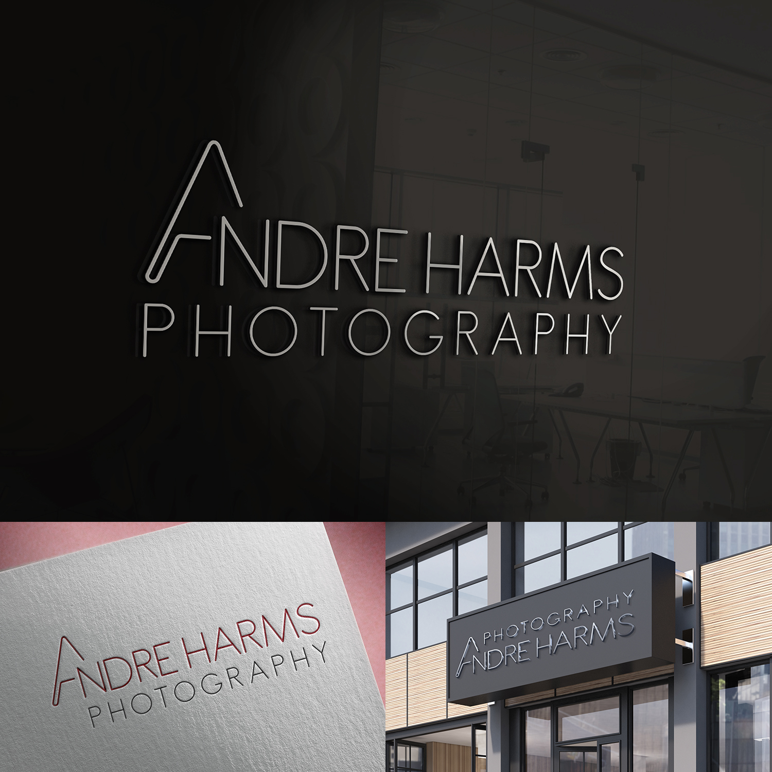 Diseño de Logo por GRAFFYC para Andre Harms Photography | Diseño #24133528