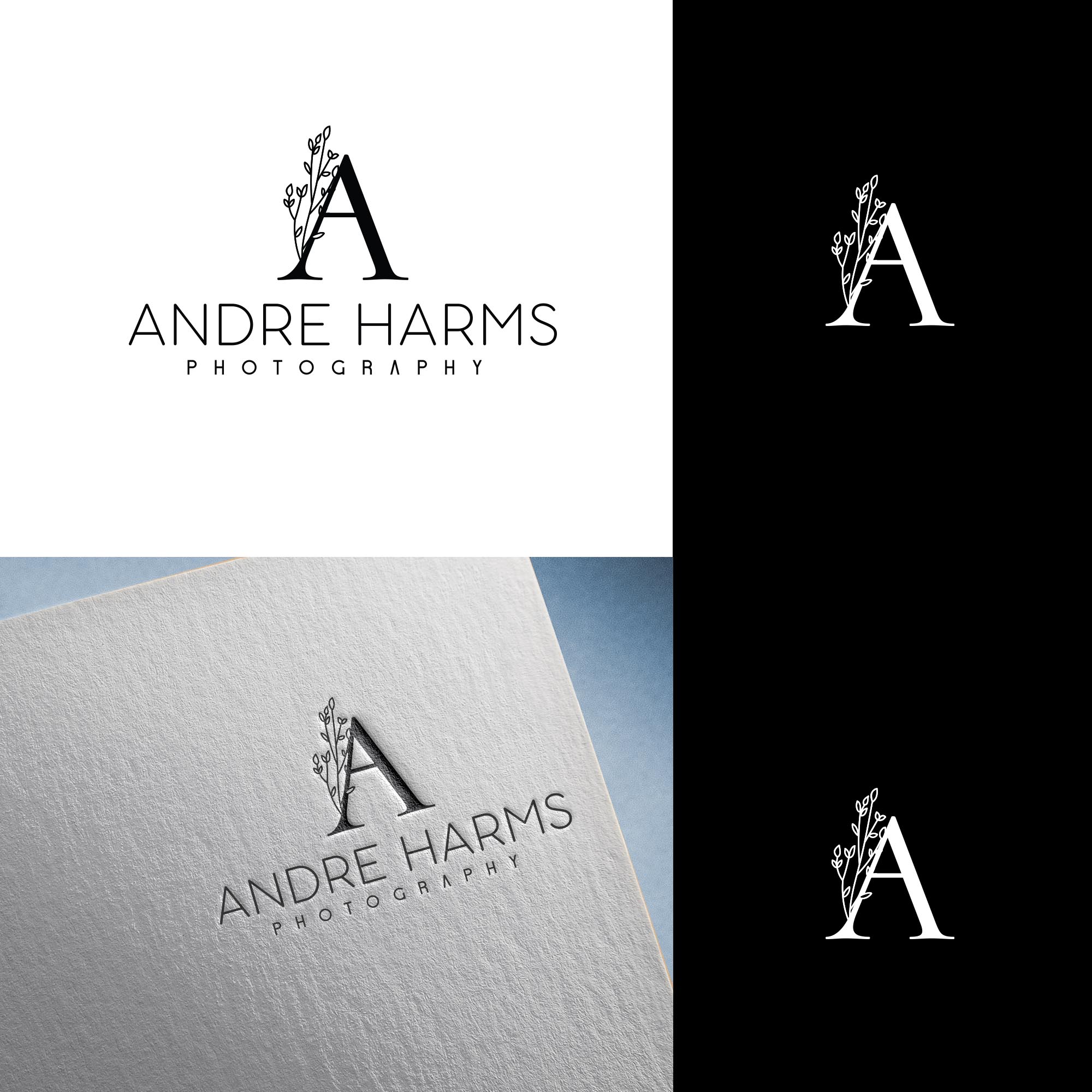Logo Design by MarkazAlrusumatOfficial for Andre Harms Photography | Design #24148229