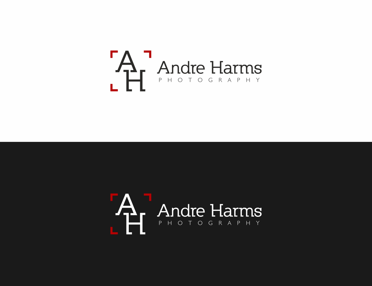 Logo Design by MOH Studio for Andre Harms Photography | Design #24132734