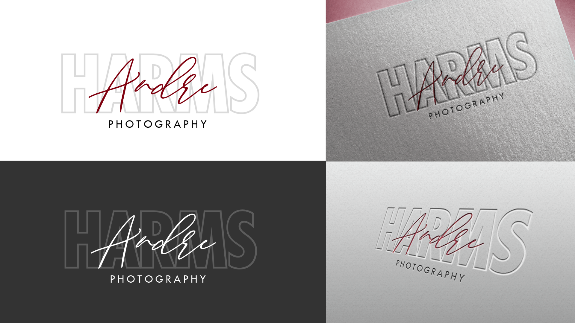 Logo Design by alexunisul for Andre Harms Photography | Design #24206497