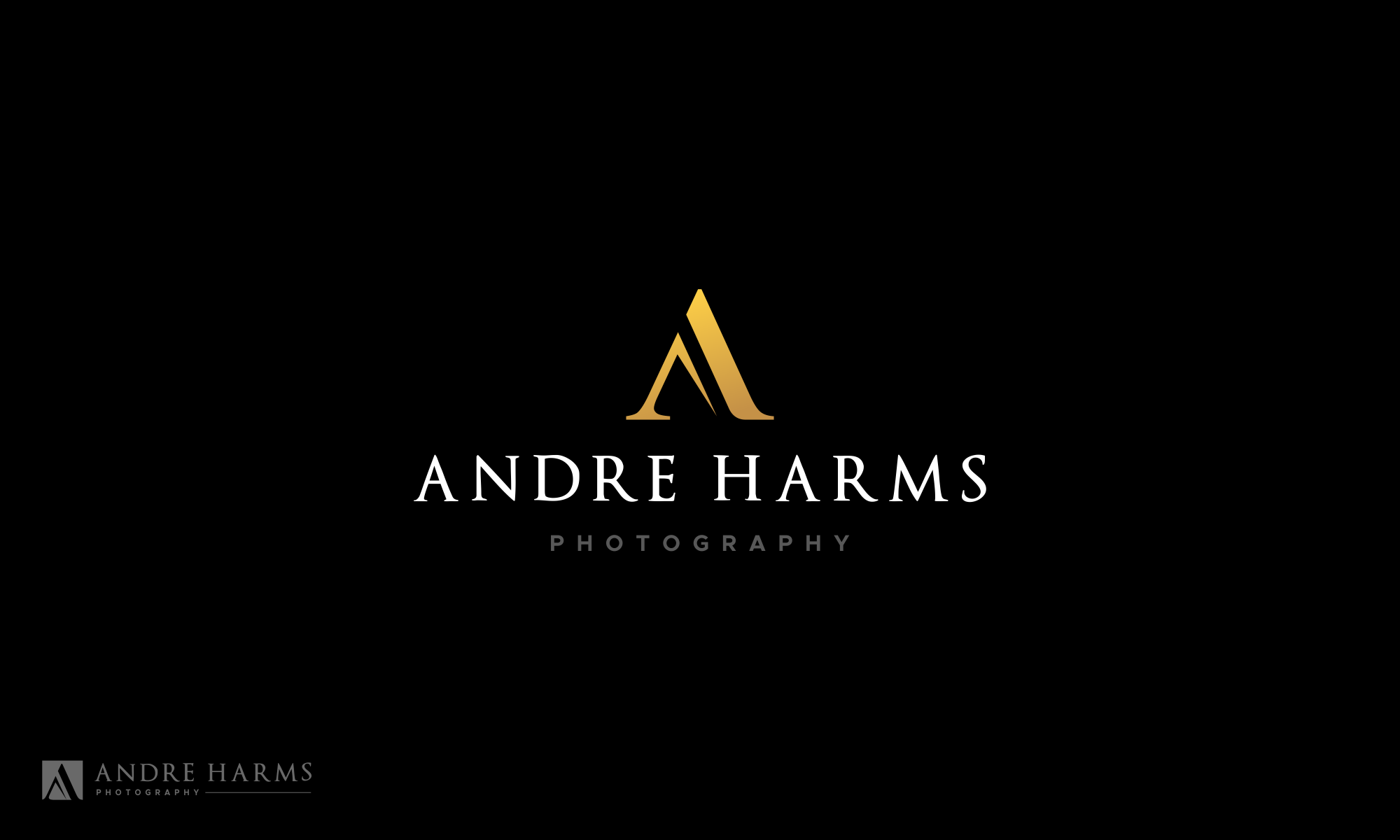 Logo-Design von Restuartdesign für Andre Harms Photography | Design #24154750