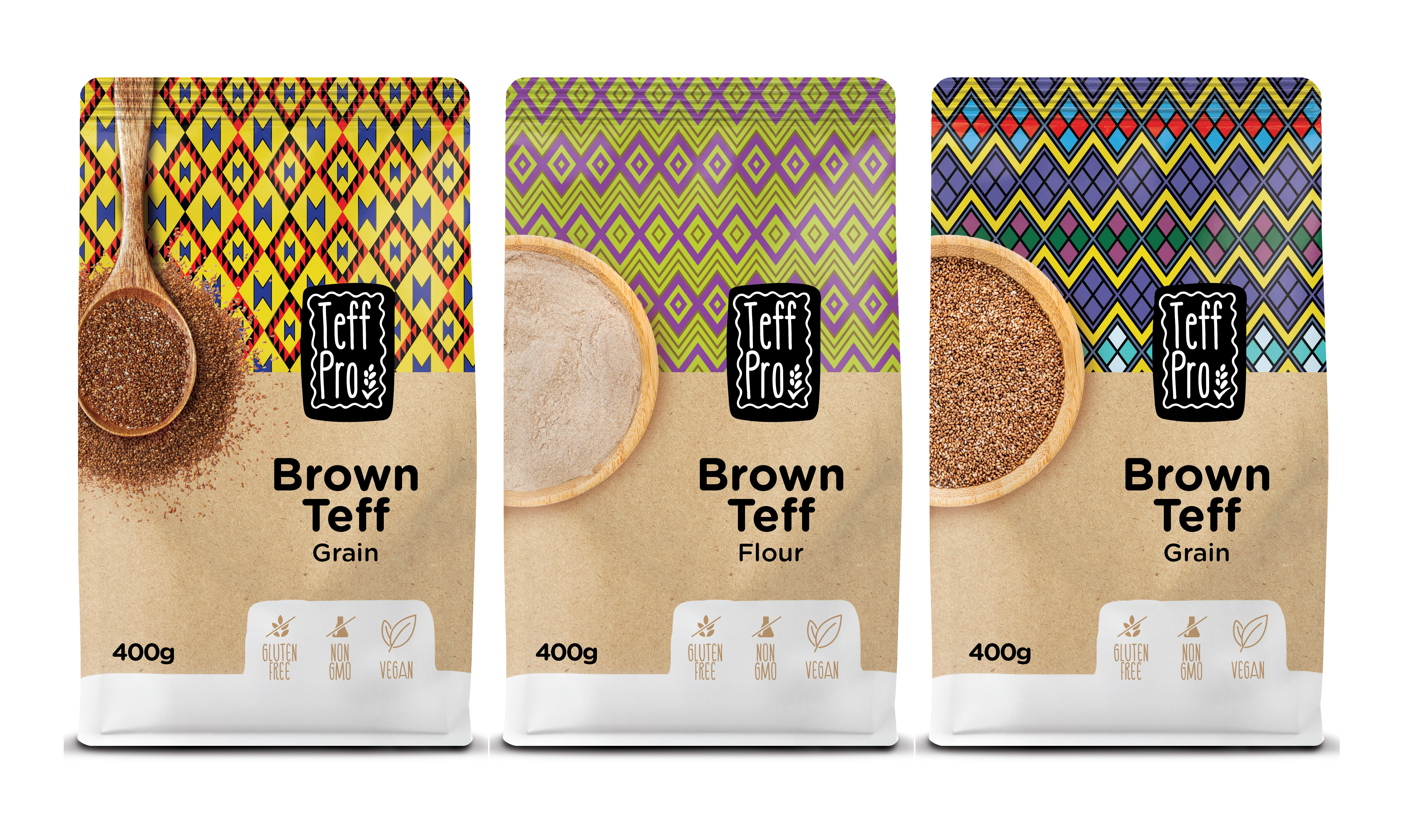 Packaging Design by Sofya Obozkurt for teffpro | Design #24168205