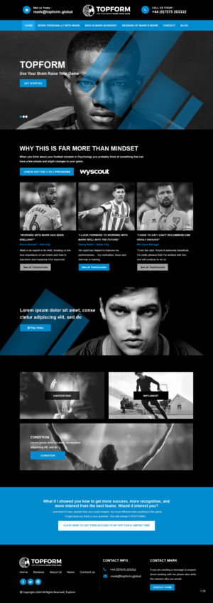 Web Design by pb for this project | Design: #24147039