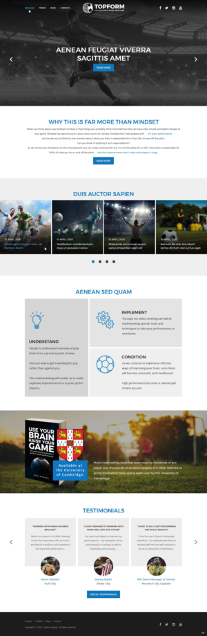 Web Design by pb for this project | Design: #24147064
