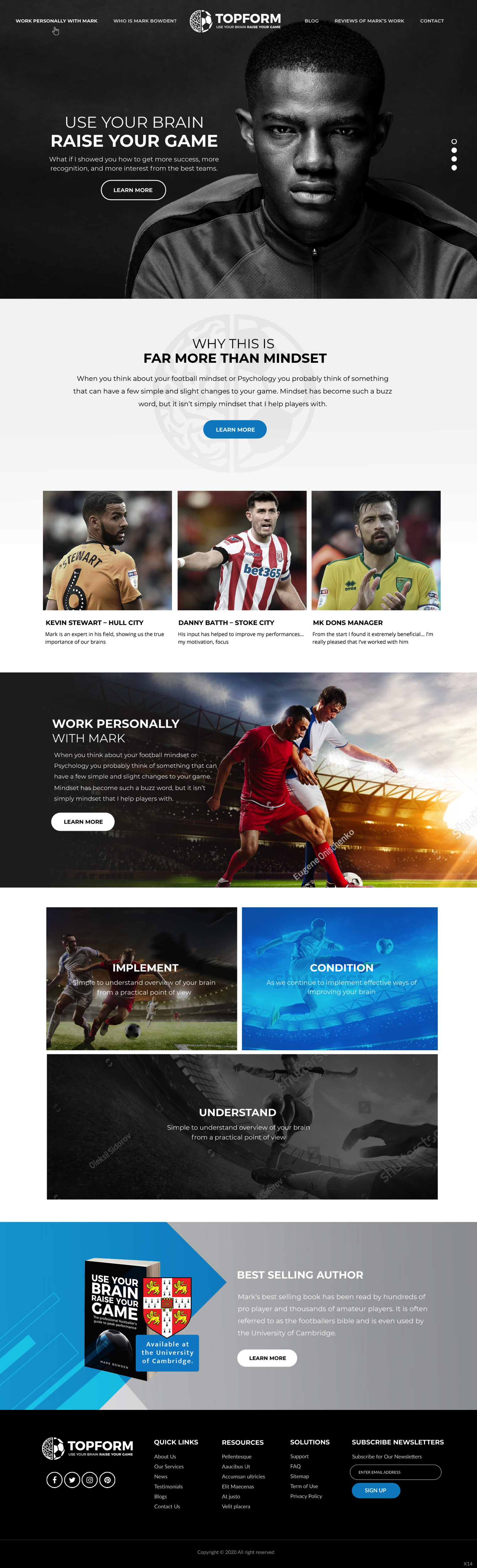 Web Design by pb for this project | Design #24147067