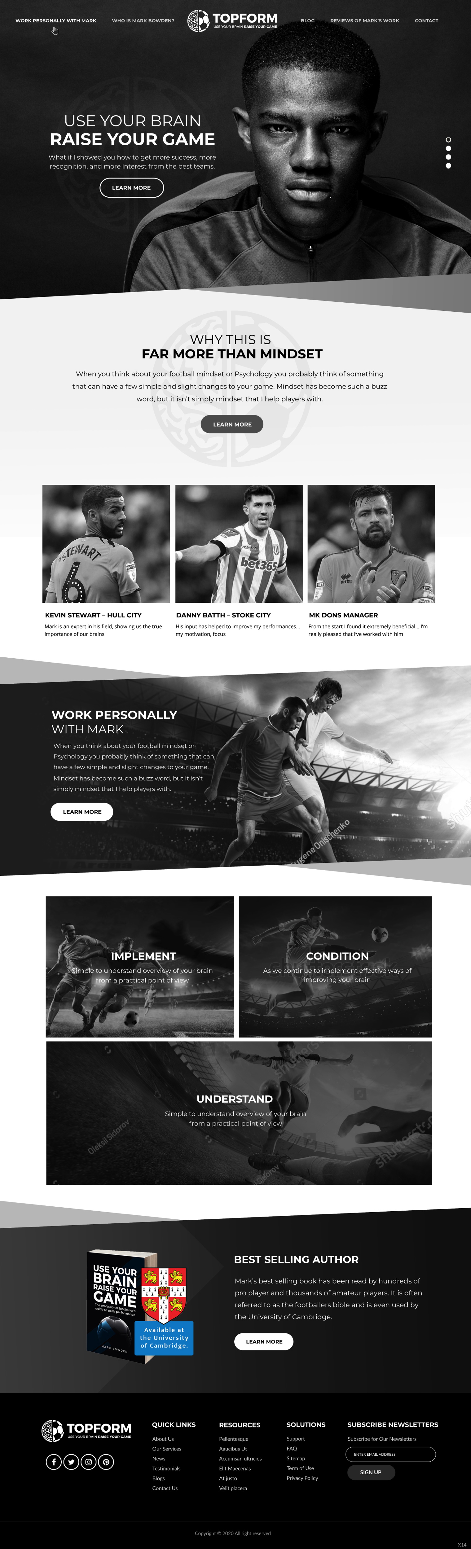 Web Design by pb for this project | Design #24154522