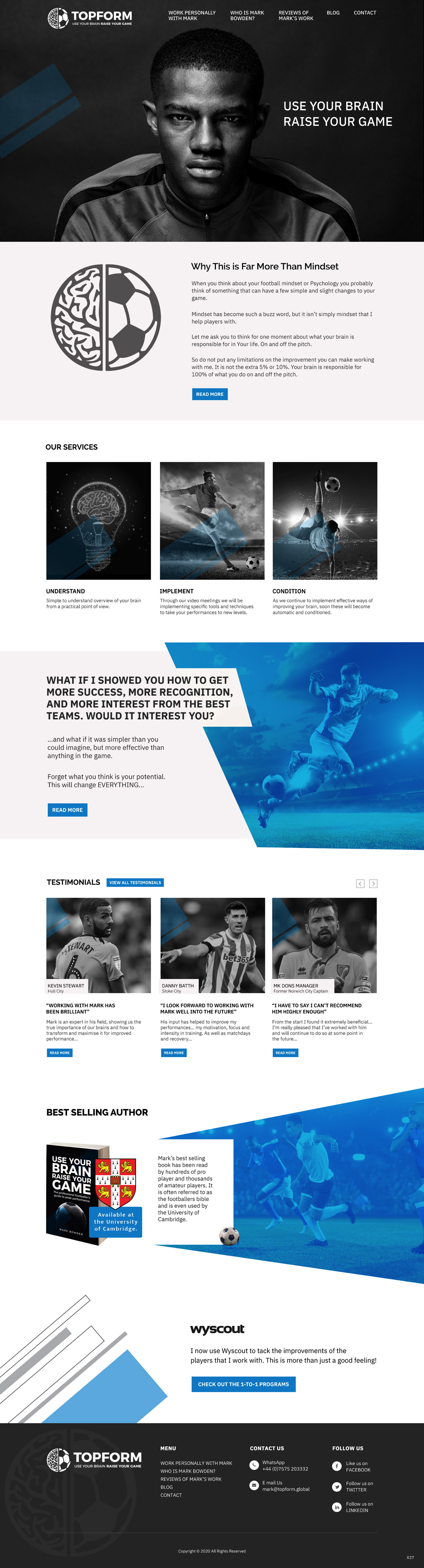 Web Design by pb for this project | Design #24155545