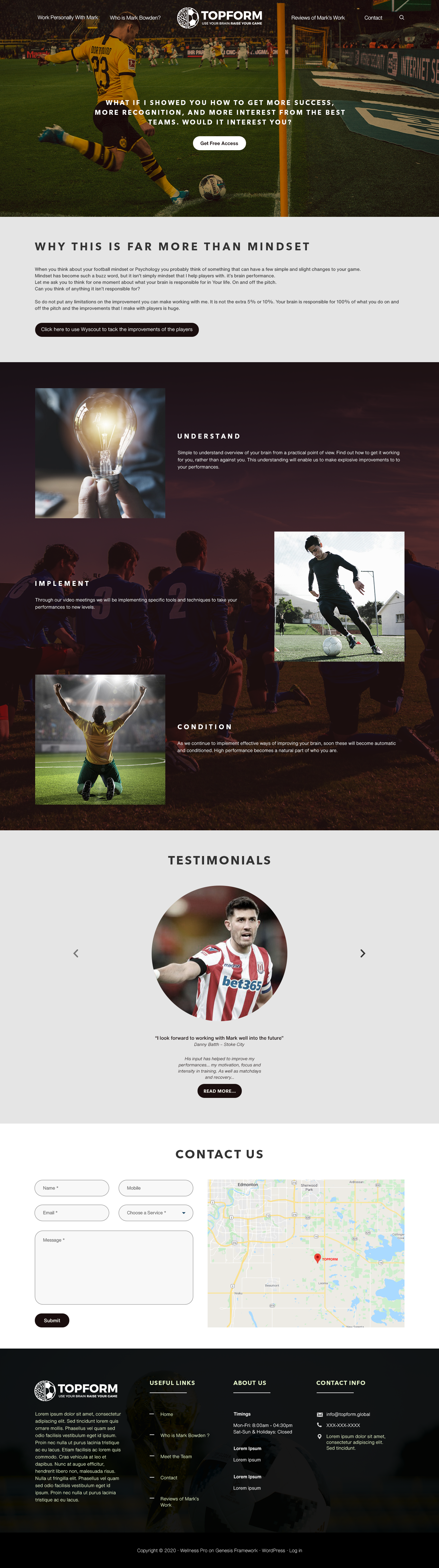 Web Design by Amrinder Designer for this project | Design #24138179