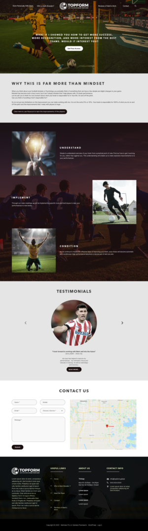 Web Design by Amrinder Designer for this project | Design: #24138179