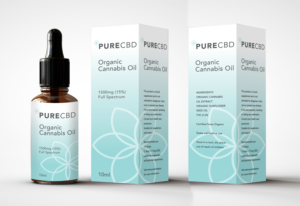 Packaging Design by colin welden for Pure cbd Spain  | Design #24168958