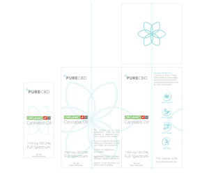 Packaging Design by Ultimate Art for Pure cbd Spain  | Design: #24179068