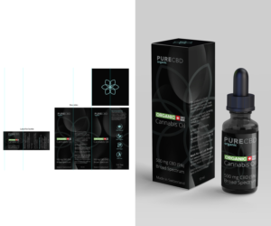 Packaging Design by Ultimate Art for Pure cbd Spain  | Design: #24212417