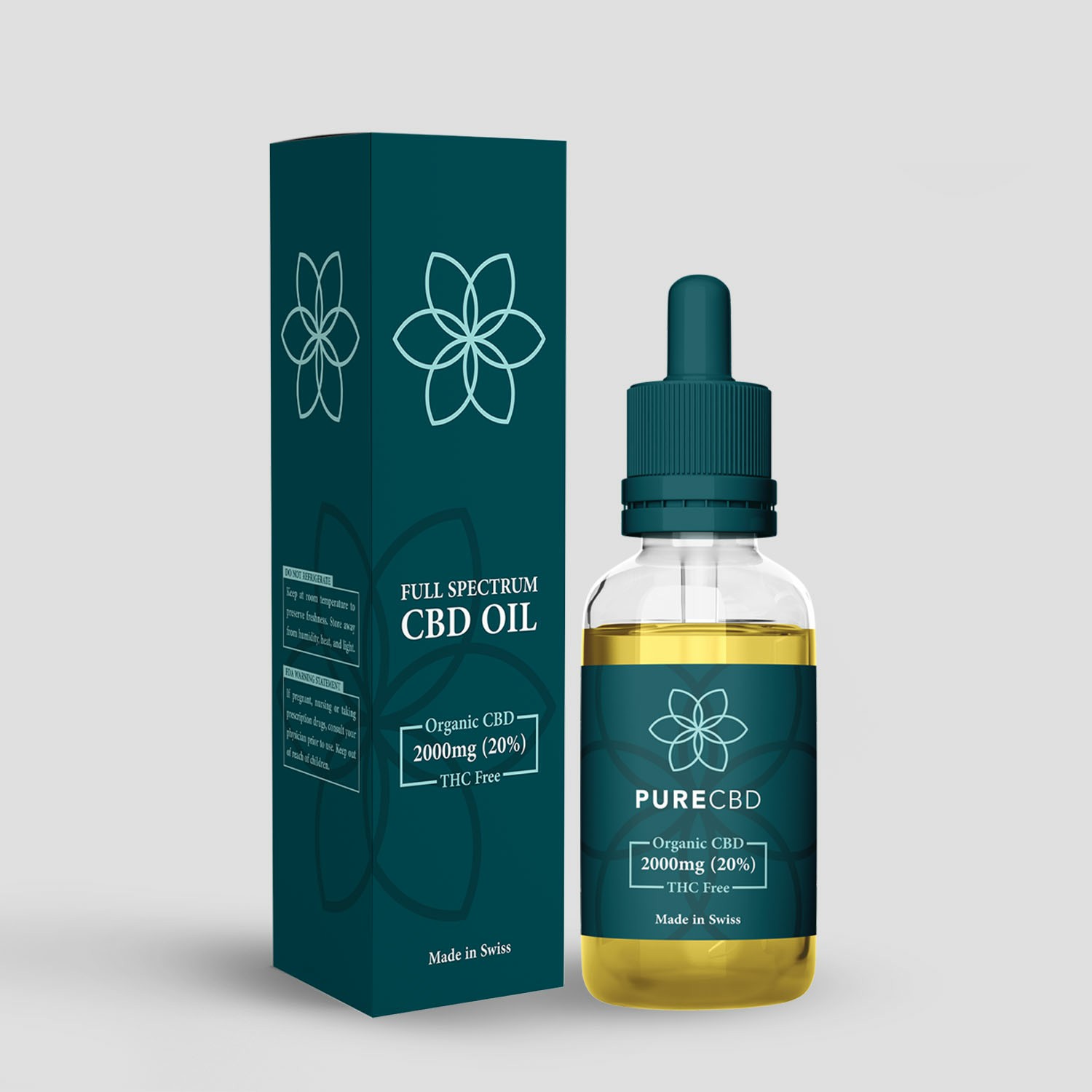 Diseño de Empaque por RenCan para Pure cbd Spain  | Diseño #24138743