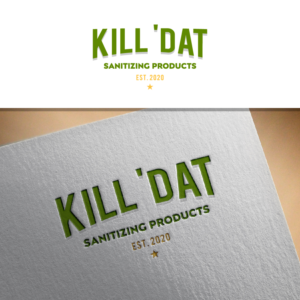 Kill 'Dat Sanitizing Products | Diseño de Logo por sushsharma99