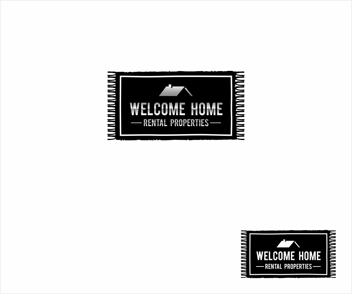 Logo Design by Logocraft for Welcome Home Rental Properties | Design #24140647