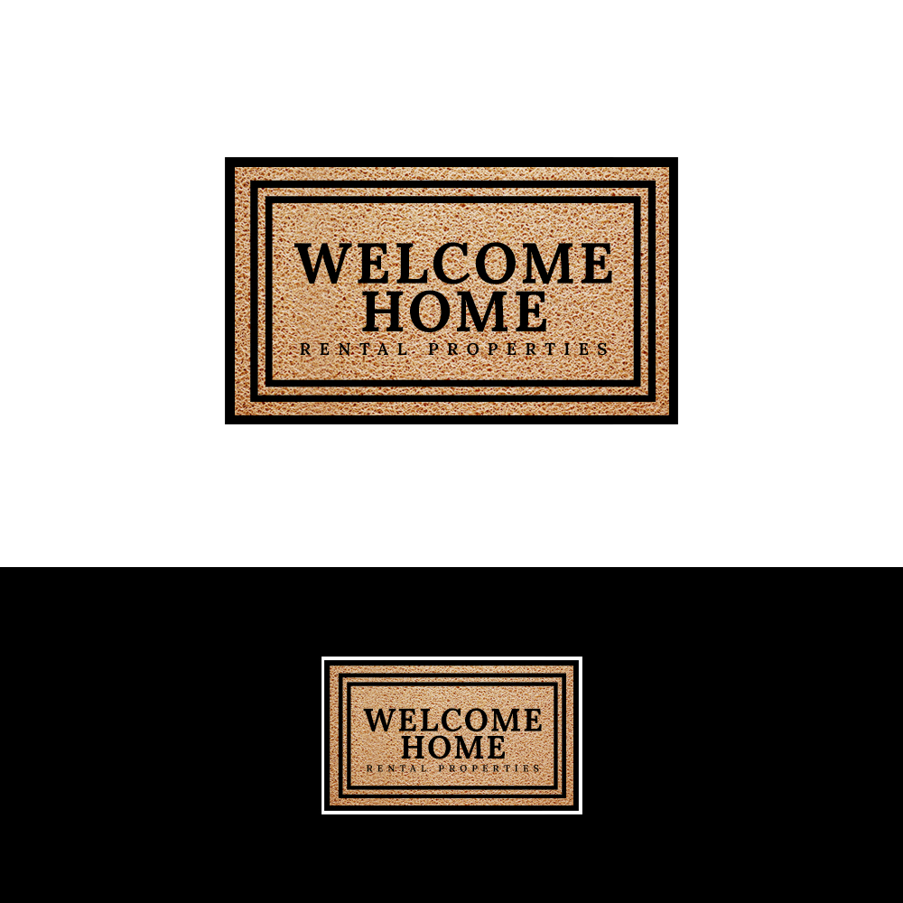 Logo Design by PsyPen for Welcome Home Rental Properties | Design #24141938