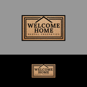 Logo Design by PsyPen for Welcome Home Rental Properties | Design: #24145264