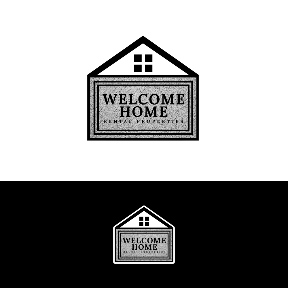 Logo Design by PsyPen for Welcome Home Rental Properties | Design #24149565