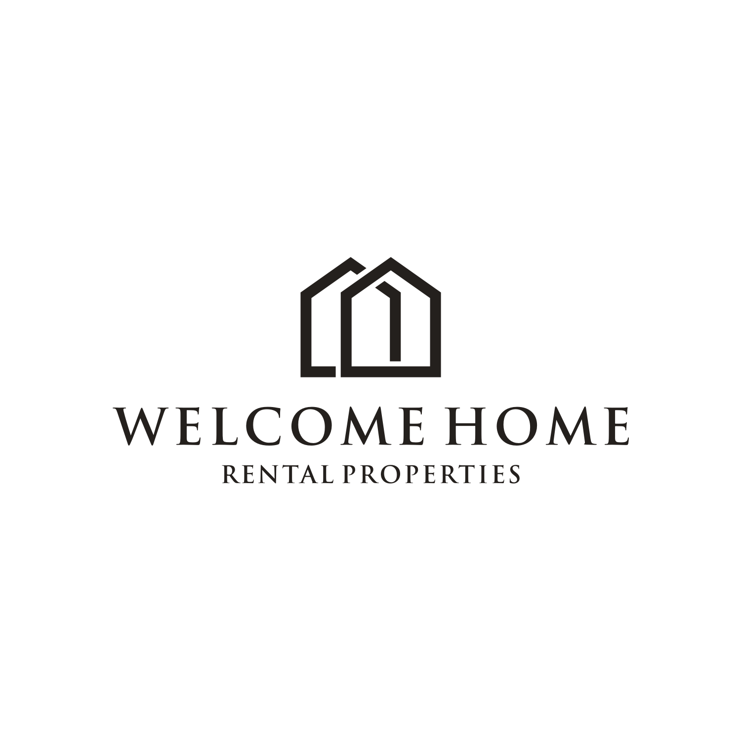 Logo Design by Zzamiq for Welcome Home Rental Properties | Design #24138339