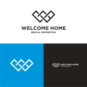 Logo Design by Zzamiq for Welcome Home Rental Properties | Design: #24138502