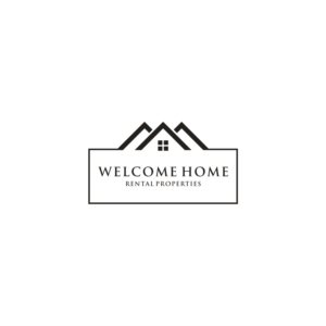 Logo Design by Zzamiq for Welcome Home Rental Properties | Design: #24141271