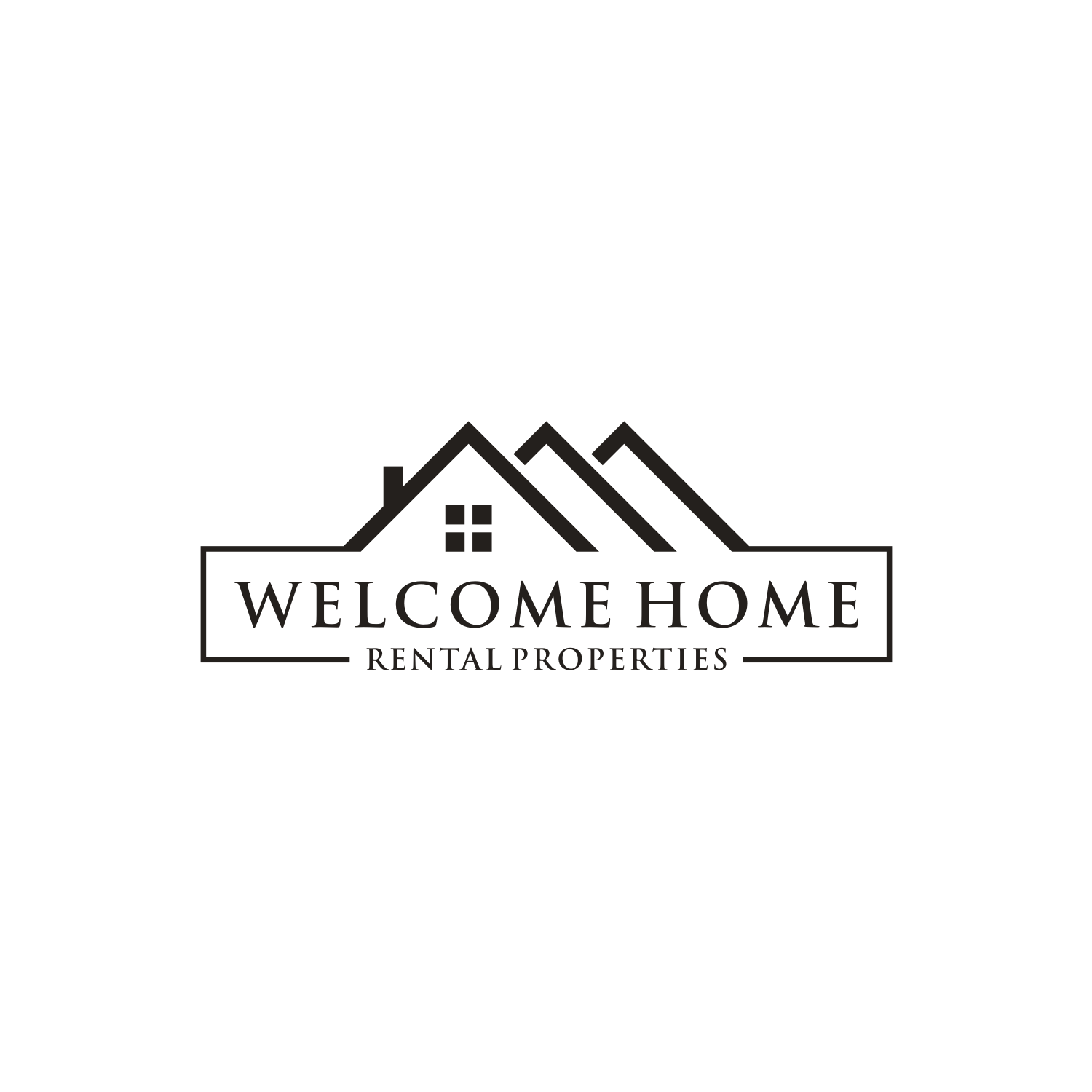 Logo Design by Zzamiq for Welcome Home Rental Properties | Design #24141329
