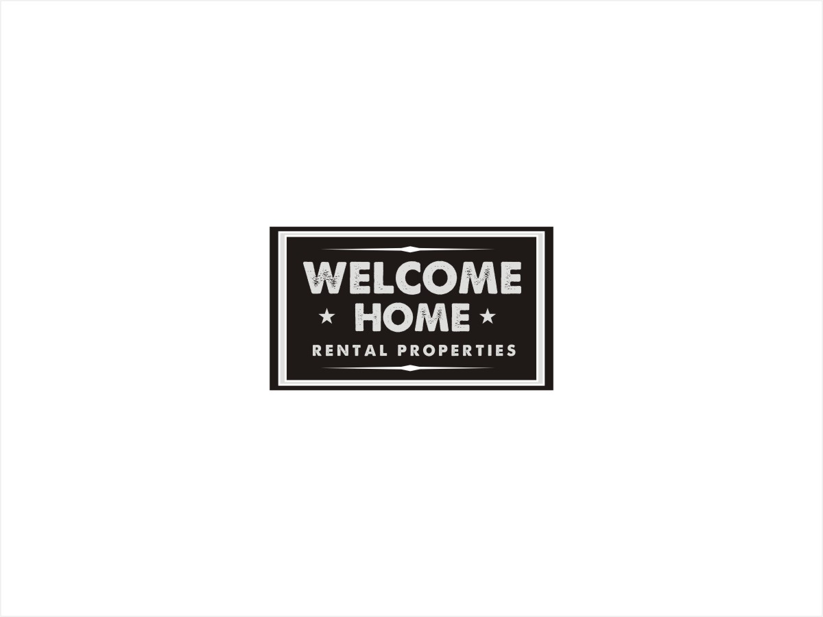 Logo Design by cjssan for Welcome Home Rental Properties | Design #24162155
