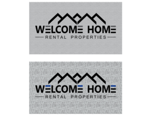 Logo Design by VanR for Welcome Home Rental Properties | Design #24158866
