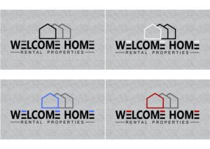 Logo Design by VanR for Welcome Home Rental Properties | Design: #24160314