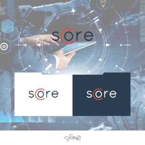 A logo for an IT System called sCore | Logo Design by SamiddhaH
