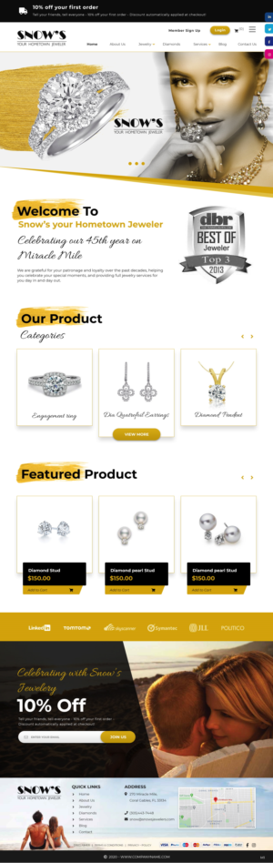 Web Design by pb for this project | Design: #24147001